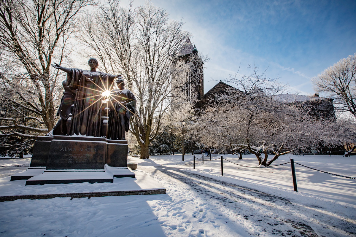 UIUC Campus Winter Scene